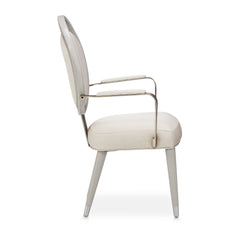 Eclipse Moonlight/Ivory Dining Arm Chair (Set of 2) - Ornate Home