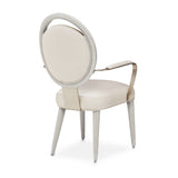 Eclipse Moonlight/Ivory Dining Arm Chair (Set of 2) - Ornate Home