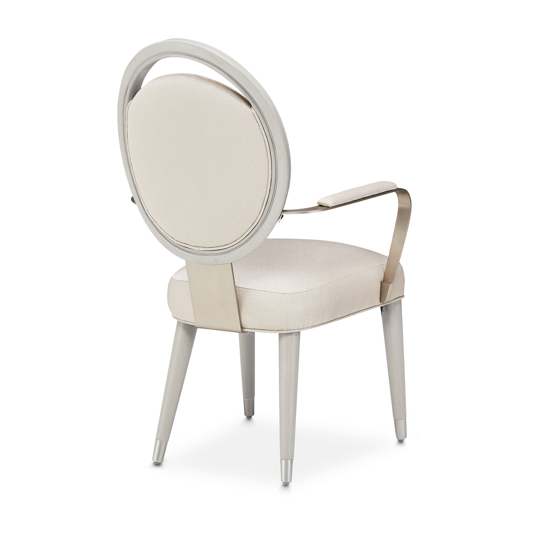 Eclipse Moonlight/Ivory Dining Arm Chair (Set of 2) - Ornate Home