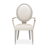 Eclipse Moonlight/Ivory Dining Arm Chair (Set of 2) - Ornate Home