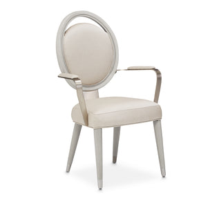 Eclipse Moonlight/Ivory Dining Arm Chair (Set of 2) - Ornate Home