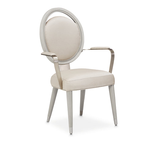 Eclipse Moonlight/Ivory Dining Arm Chair (Set of 2) - Ornate Home