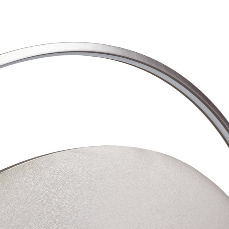 Eclipse Moonlight/Ivory Queen Upholstered Bed with LED Lights - Ornate Home