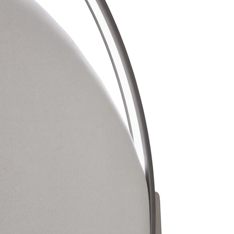 Eclipse Moonlight/Ivory Queen Upholstered Bed with LED Lights - Ornate Home