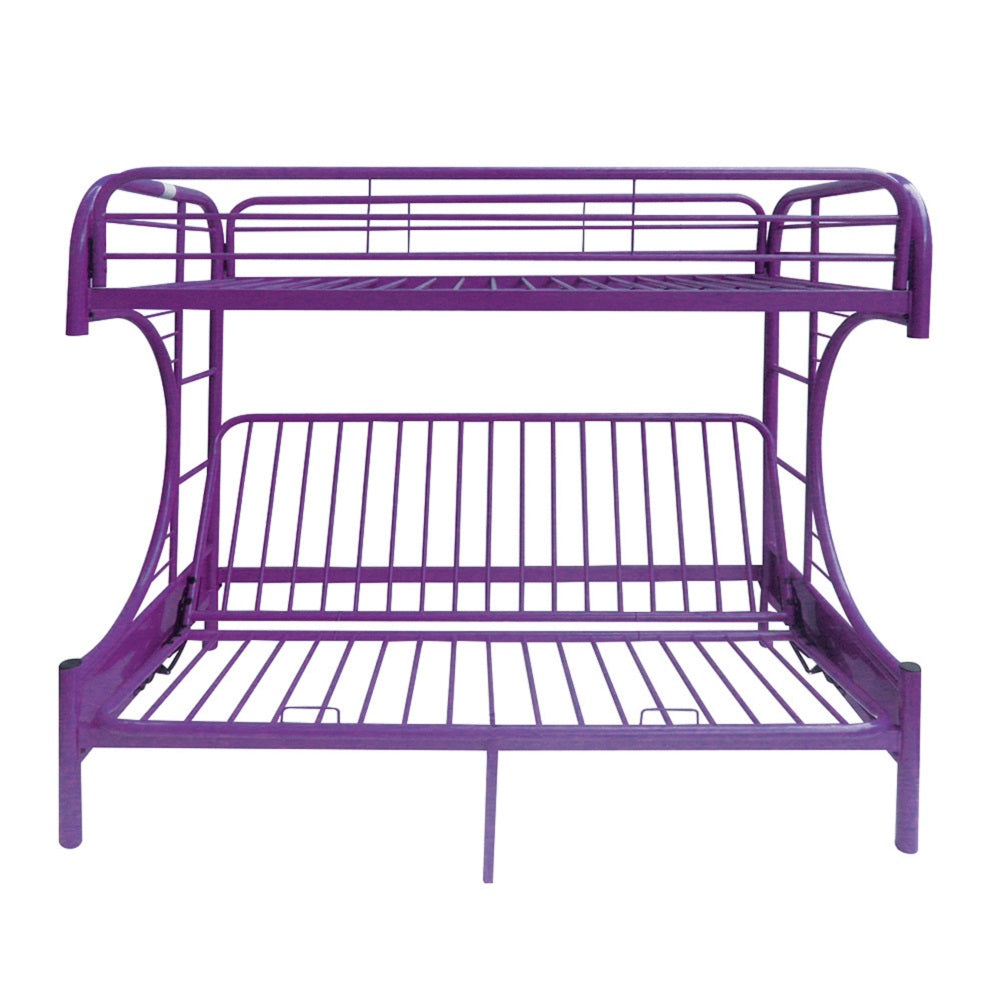 Eclipse Purple Bunk Bed (Twin/Full/Futon) - Ornate Home