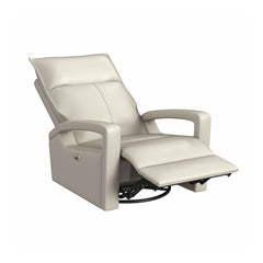Eco Del Mar Cream P1 Recliner with Glider and Swivel - Ornate Home