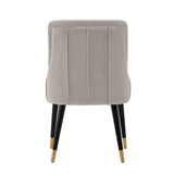 Eda Dining Chair in Grey - Ornate Home