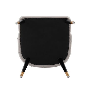 Eda Dining Chair in Grey - Ornate Home