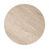 Eda White & Natural Side Table - Ornate Home