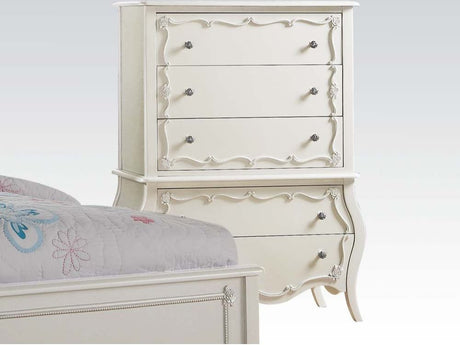 Edalene Chest in Pearl White - Ornate Home