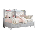 Edalene Gray Twin Daybed W/Usb & Storage - Ornate Home