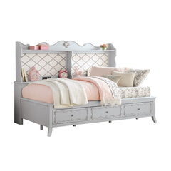 Edalene Gray Twin Daybed W/Usb & Storage - Ornate Home