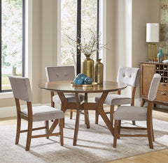 Edam Brown Side Chair (Set of 2) - Ornate Home