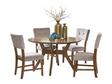 Edam Light Oak 5-piece Dinig Table Set - Ornate Home