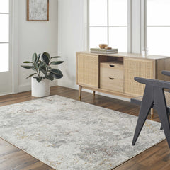 Edana Textured Rug with Fringes - Ornate Home