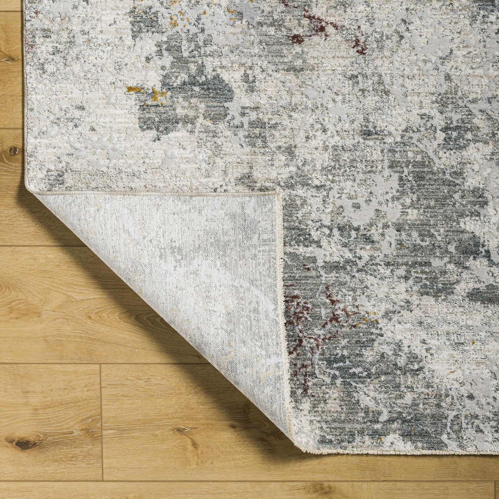 Edana Textured Rug with Fringes - Ornate Home