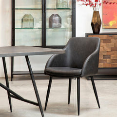 Edda Brown Dining Chair - Ornate Home