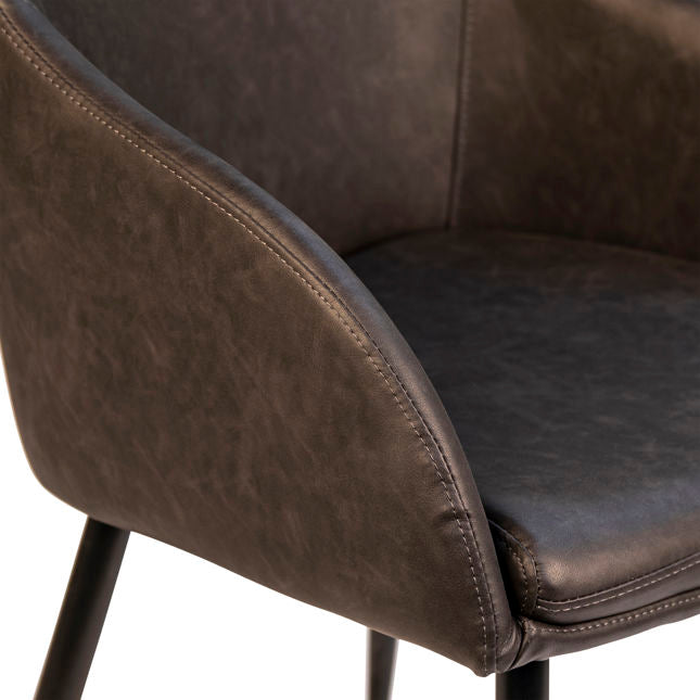 Edda Brown Dining Chair - Ornate Home