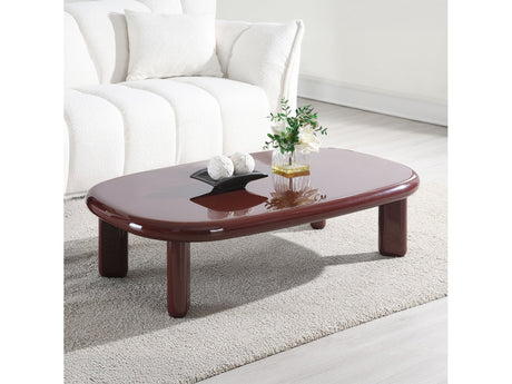 Eddie Red High Gloss Coffee Table - Ornate Home