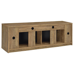 Eddy Mango 79-inch 2-door TV Stand Fireplace Media Console - Ornate Home