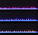 Eddy Mango 79-inch 2-door TV Stand Fireplace Media Console - Ornate Home