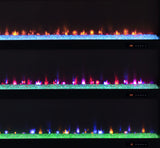 Eddy Mango 79-inch 2-door TV Stand Fireplace Media Console - Ornate Home