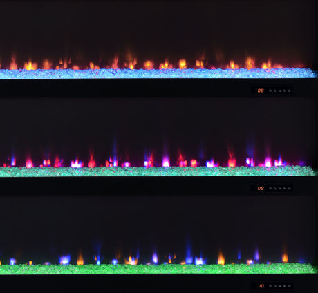 Eddy Mango 79-inch 2-door TV Stand Fireplace Media Console - Ornate Home