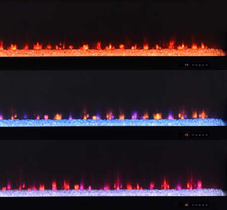 Eddy Mango 79-inch 2-door TV Stand Fireplace Media Console - Ornate Home