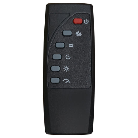 Eddy Mango 79-inch 2-door TV Stand Fireplace Media Console - Ornate Home