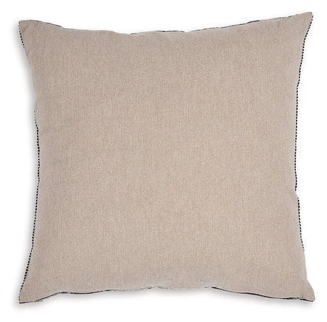 Edelmont Black/Linen Pillow - Ornate Home
