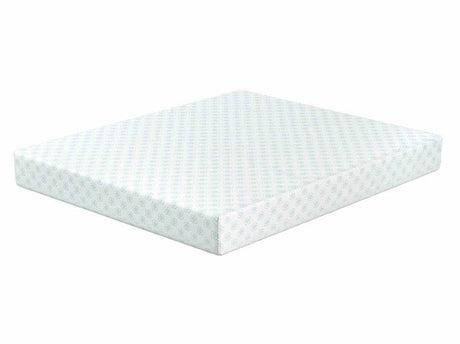Edelweiss White 10" Twin XL Memory Foam Mattress - Ornate Home