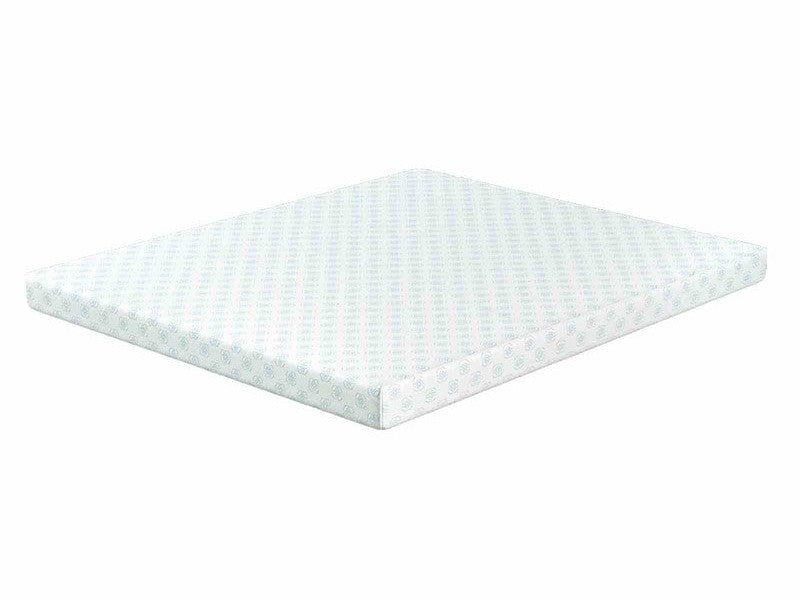 Edelweiss White 6" Twin XL Memory Foam Mattress - Ornate Home