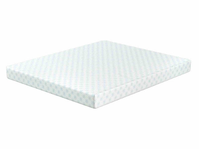 Edelweiss White 8" Twin XL Memory Foam Mattress - Ornate Home