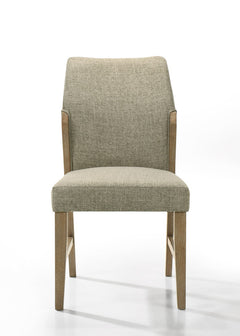 Eden Beige 20"W Linen Dining Chair (Set of 2) - Ornate Home