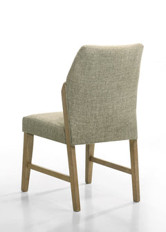 Eden Beige 20"W Linen Dining Chair (Set of 2) - Ornate Home