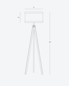 Eden Floor Lamp - Ornate Home