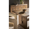 Eden Medium Brown Oak Dining Table - Ornate Home
