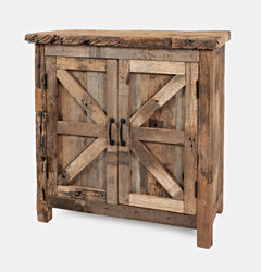 Eden Prairie Reclaimed 2 Door Accent Cabinet - Ornate Home