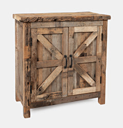 Eden Prairie Reclaimed 2 Door Accent Cabinet - Ornate Home