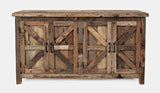 Eden Prairie Reclaimed 4 Door Accent Cabinet - Ornate Home