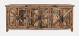 Eden Prairie Reclaimed 6 Door Accent Cabinet - Ornate Home