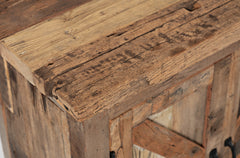 Eden Prairie Reclaimed 6 Door Accent Cabinet - Ornate Home