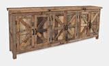 Eden Prairie Reclaimed 6 Door Accent Cabinet - Ornate Home