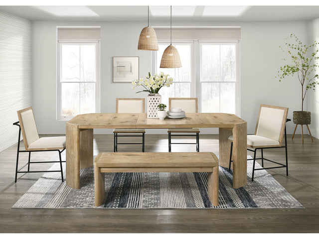 Edenbridge Oak 6 Piece Dining Set - Ornate Home