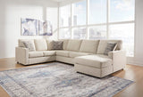Edenfield Linen 3pc Sectional with Chaise (Online Special Price) - Ornate Home