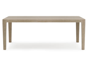 Edenton Sea Oat 79" Outdoor Dining Table - Ornate Home