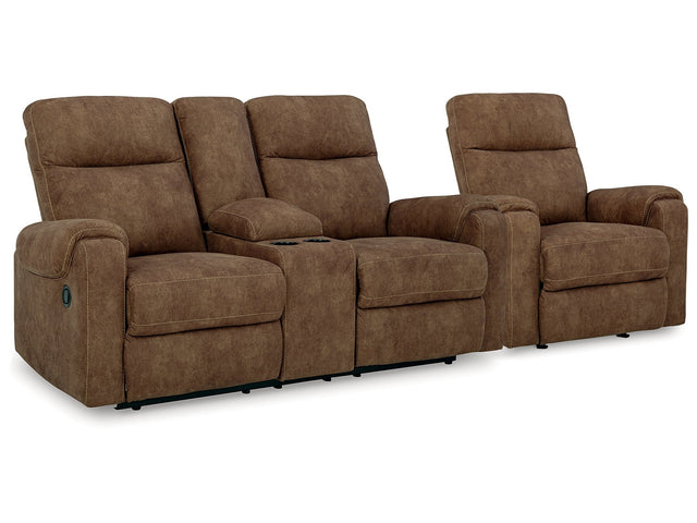 Edenwold Brindle Reclining Loveseat and Recliner - Ornate Home