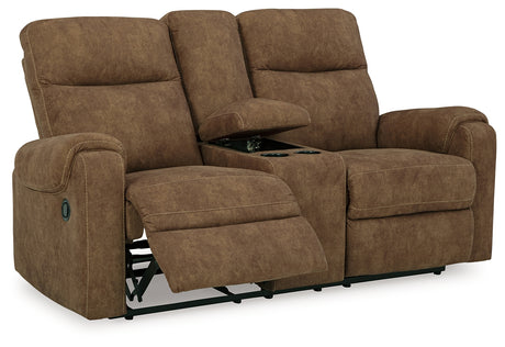 Edenwold Brindle Reclining Loveseat and Recliner - Ornate Home