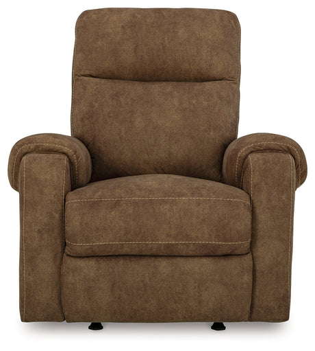 Edenwold Brown Recliner - Ornate Home