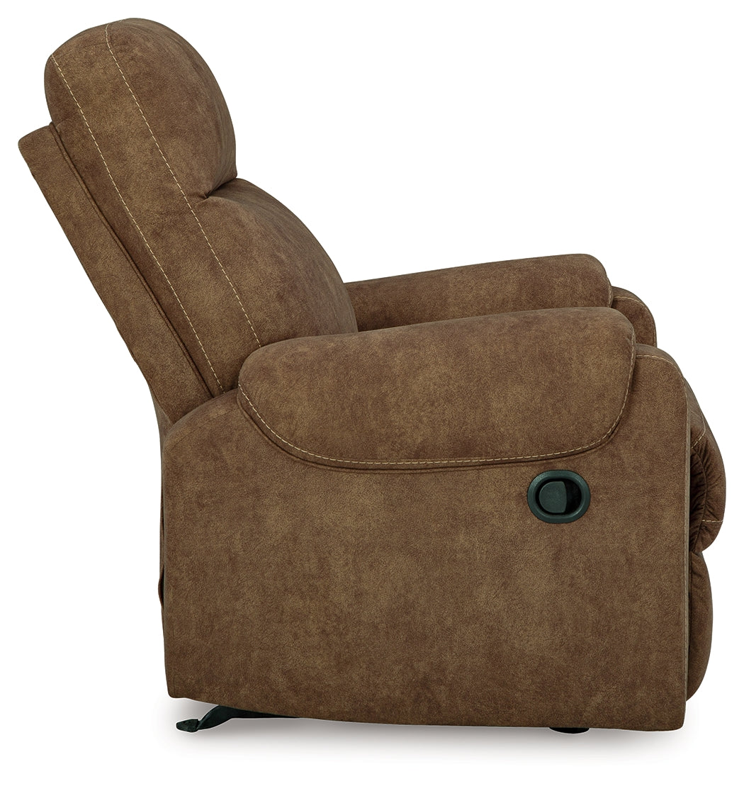 Edenwold Brown Recliner - Ornate Home